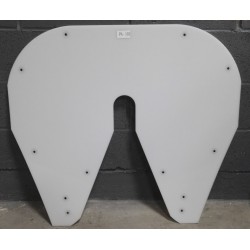 Placa de teflón para 5ª rueda Jost 37
