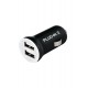 Conector mechero doble USB 12/24 v