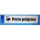 Placa de matrícula acrílica personalizada