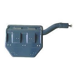 Soporte guardabarros izquierdo posterior