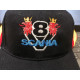 Gorra bordada con logo y bandera española