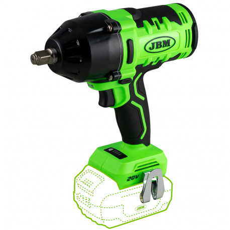 Pistola de impacto a batería JBM 1.000 Nm