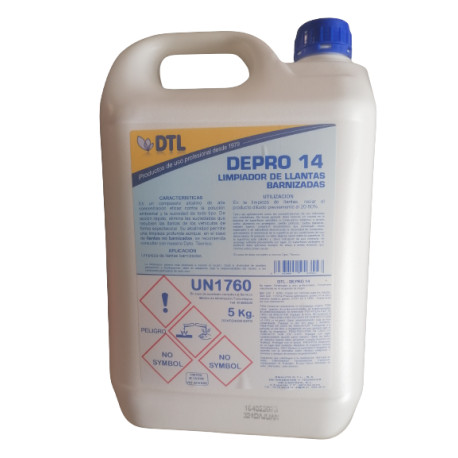DTL Depro 14 - 5 kg detergente llantas
