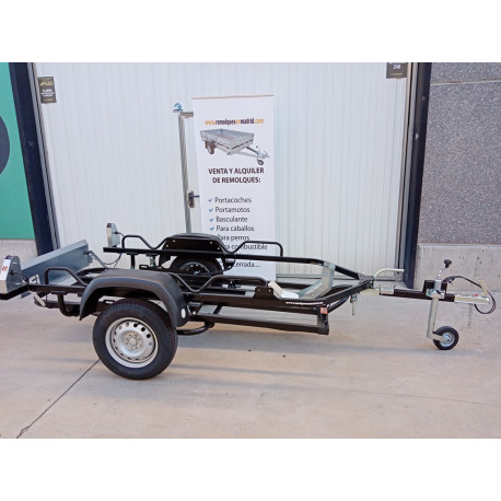 Remolque Basculante para motos grandes
